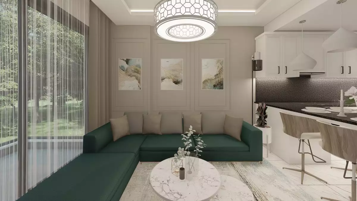 Flat 133m² in Turkey, Kargicak. Priced at 115000€ rent photo-14