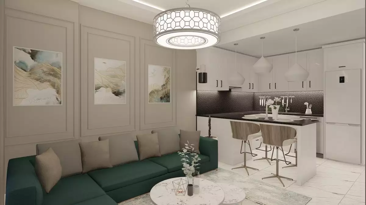Flat 133m² in Turkey, Kargicak. Priced at 115000€ rent photo-16