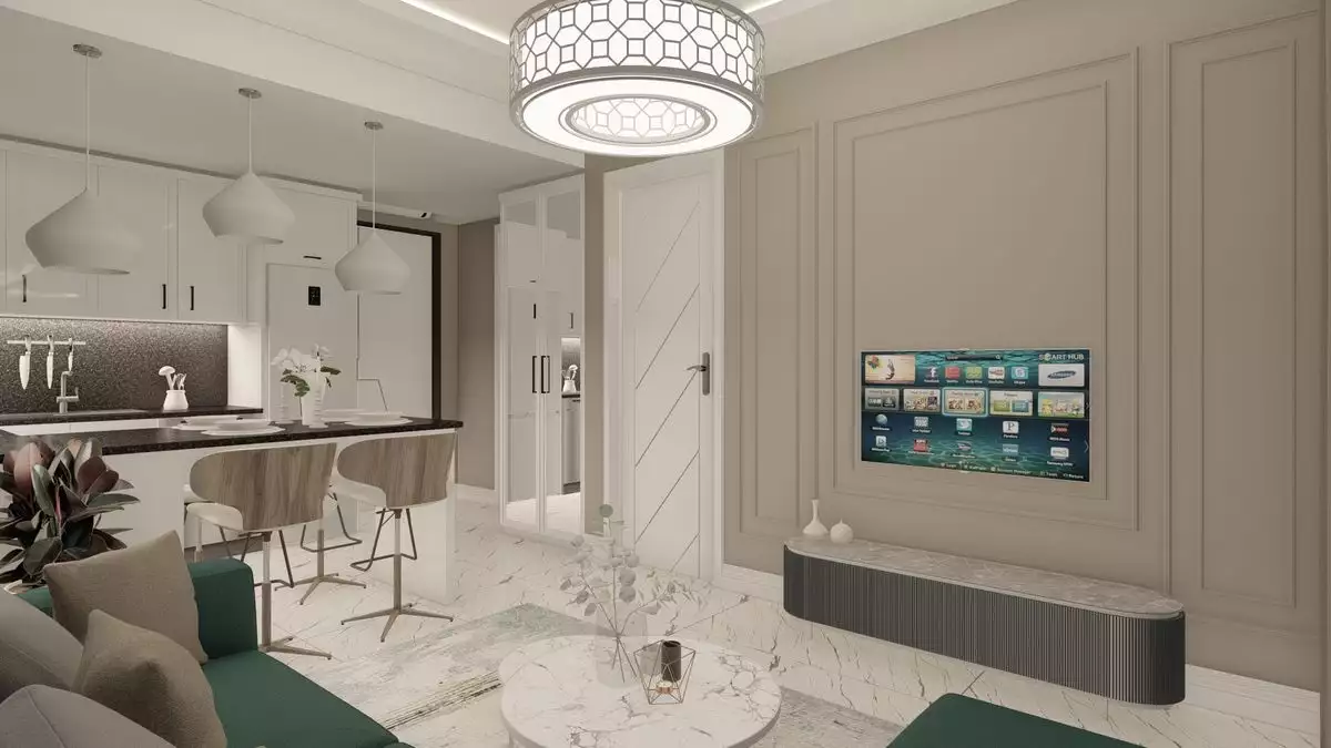 Flat 133m² in Turkey, Kargicak. Priced at 115000€ rent photo-17