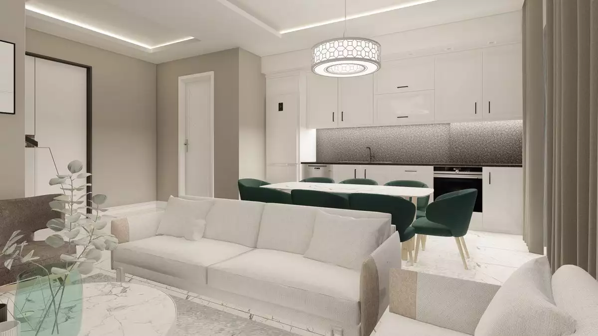 Flat 133m² in Turkey, Kargicak. Priced at 115000€ rent photo-22