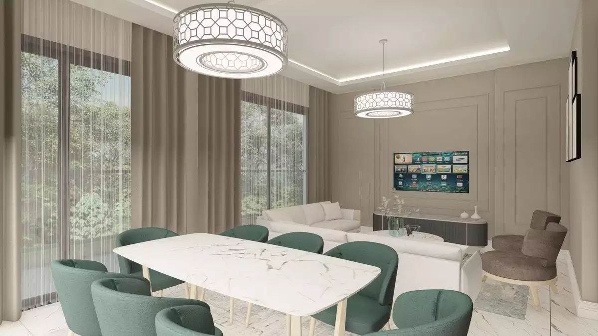 Flat 133m² in Turkey, Kargicak. Priced at 115000€ rent photo-24