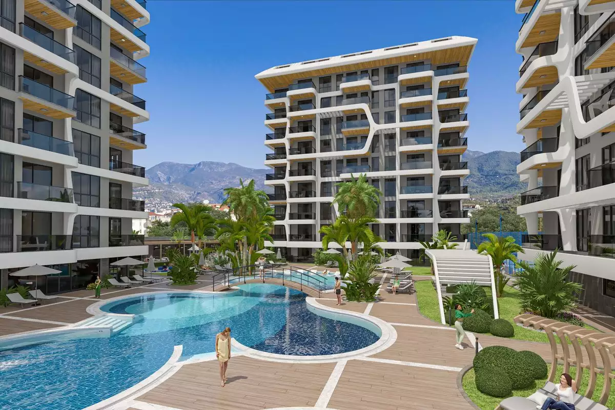 Flat 58m² in Turkey, Tosmur. Priced at 265500€ rent photo-1