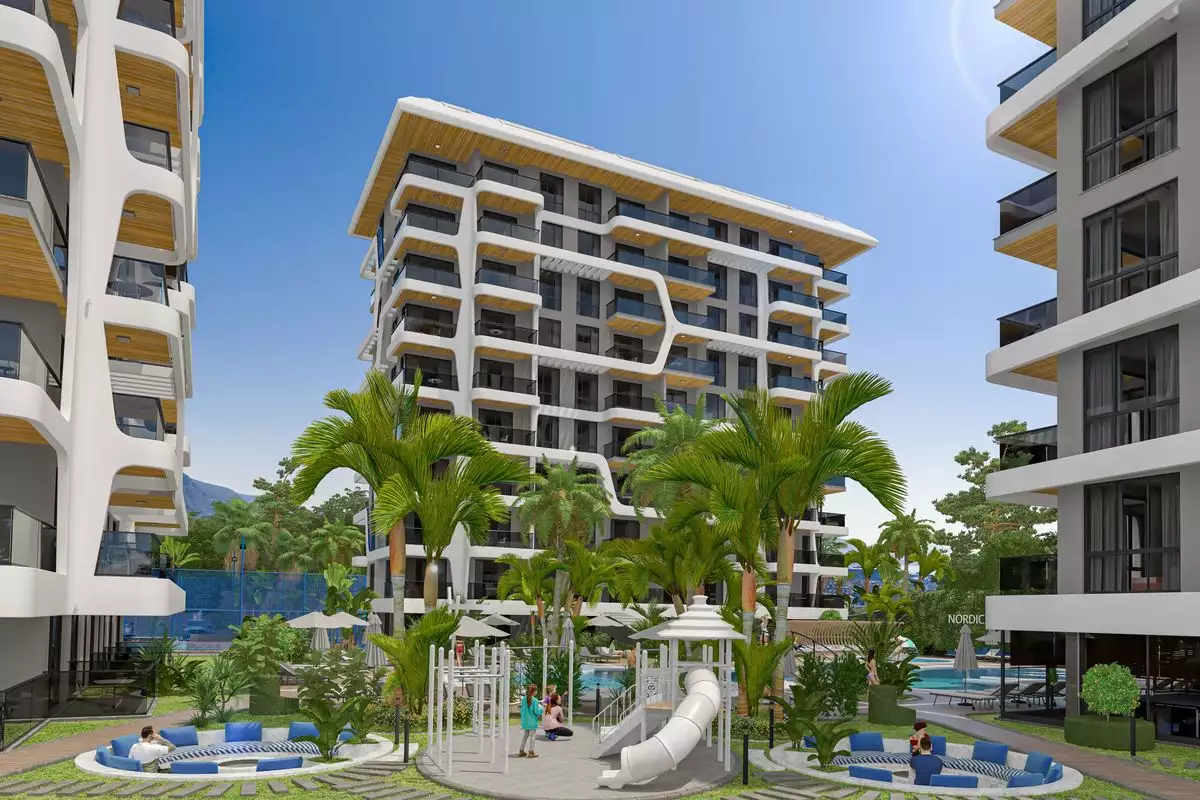 Flat 58m² in Turkey, Tosmur. Priced at 265500€ rent photo-3
