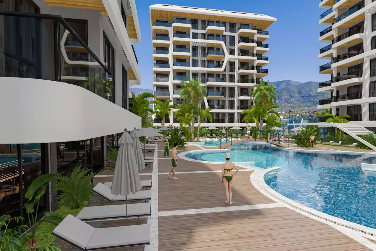 Flat 58m² in Turkey, Tosmur. Priced at 265500€ rent photo-7