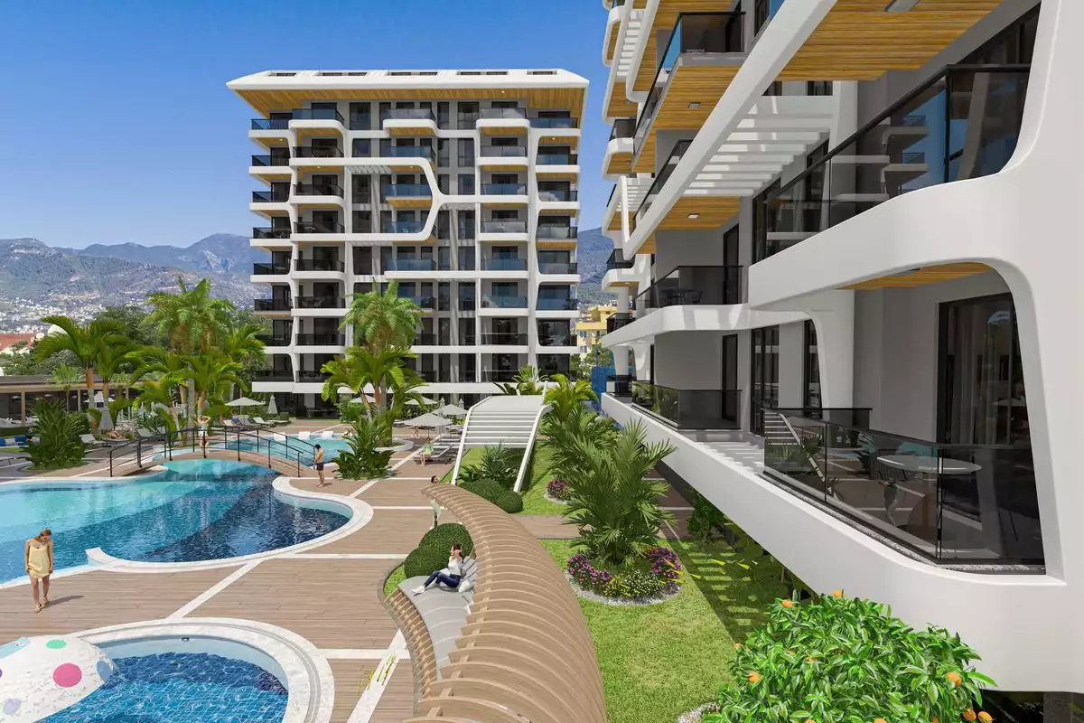 Flat 58m² in Turkey, Tosmur. Priced at 265500€ rent photo-8