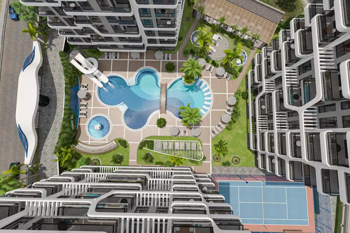Flat 58m² in Turkey, Tosmur. Priced at 265500€ rent photo-10
