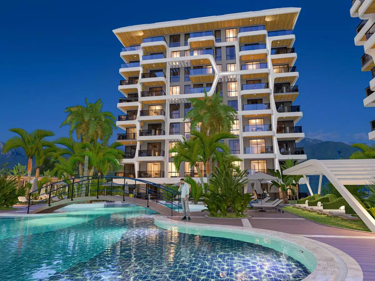 Flat 58m² in Turkey, Tosmur. Priced at 265500€ rent photo-16