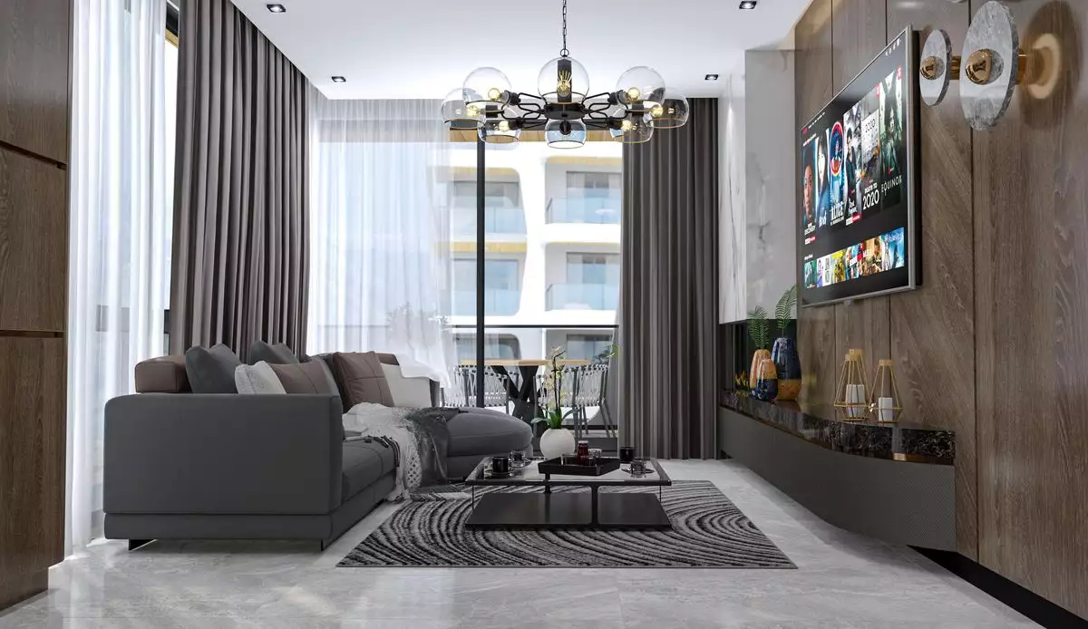 Flat 58m² in Turkey, Tosmur. Priced at 265500€ rent photo-37