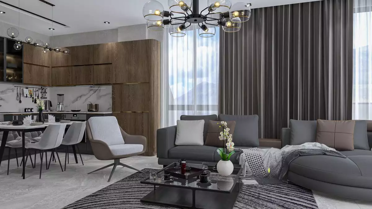 Flat 58m² in Turkey, Tosmur. Priced at 265500€ rent photo-38
