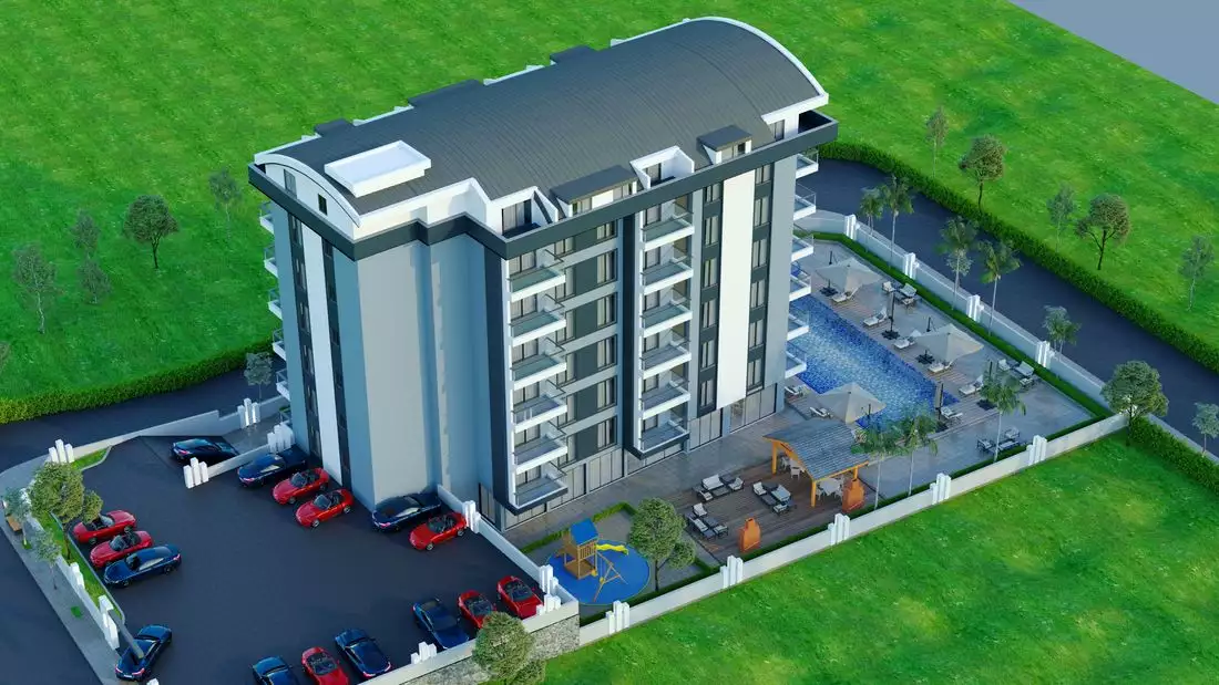 Flat 50m² in Turkey, Gazipasа. Priced at 192000€ rent photo-2