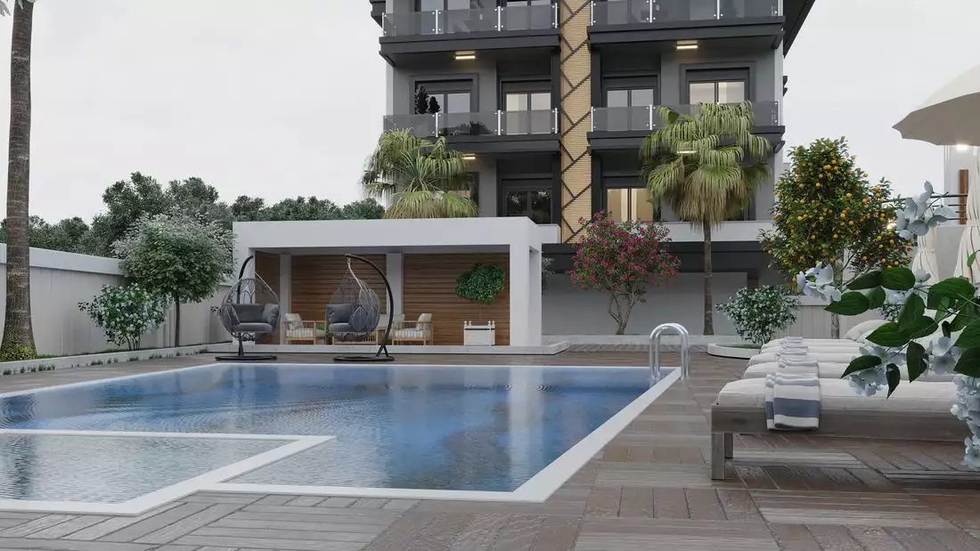 Flat 55m² in Turkey, Kestel. Priced at 100000€ rent photo-7