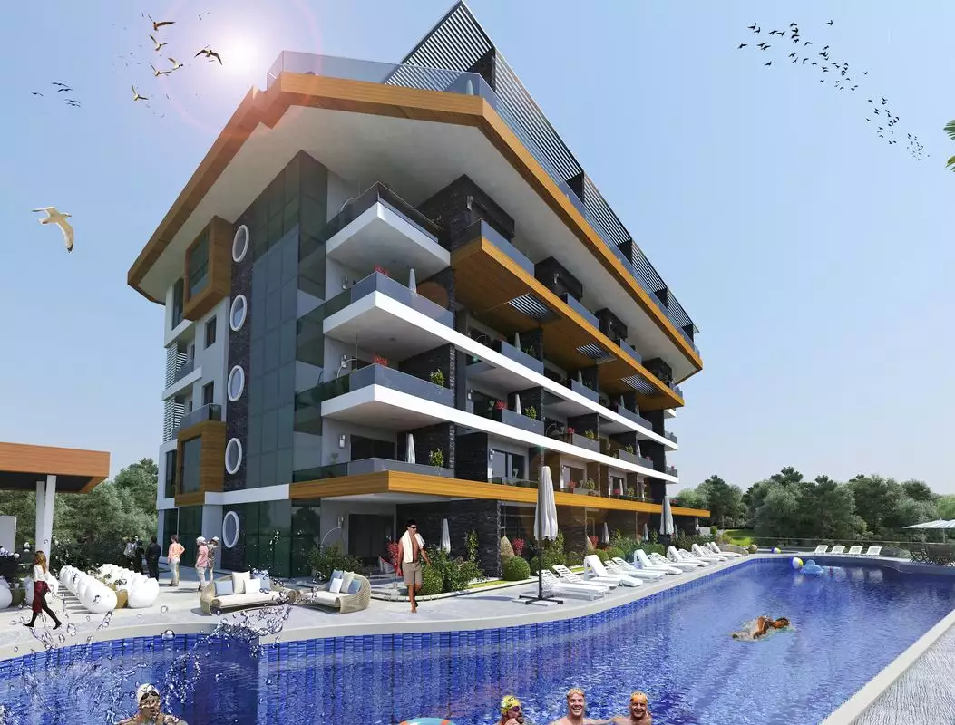 Flat 63m² in Turkey, Kestel. Priced at 275000€ rent photo-1