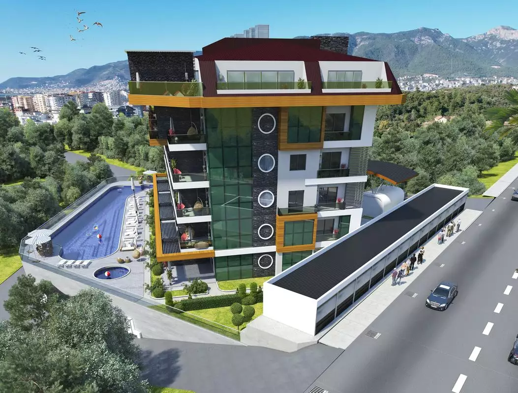 Flat 63m² in Turkey, Kestel. Priced at 275000€ rent photo-33