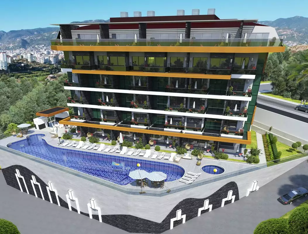 Flat 63m² in Turkey, Kestel. Priced at 275000€ rent photo-34