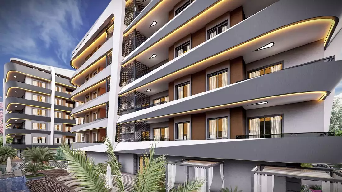 Flat 52m² in Turkey, Gazipasа. Priced at 129000€ rent photo-6