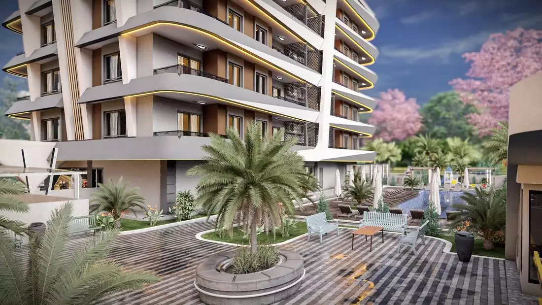 Flat 52m² in Turkey, Gazipasа. Priced at 129000€ rent photo-8