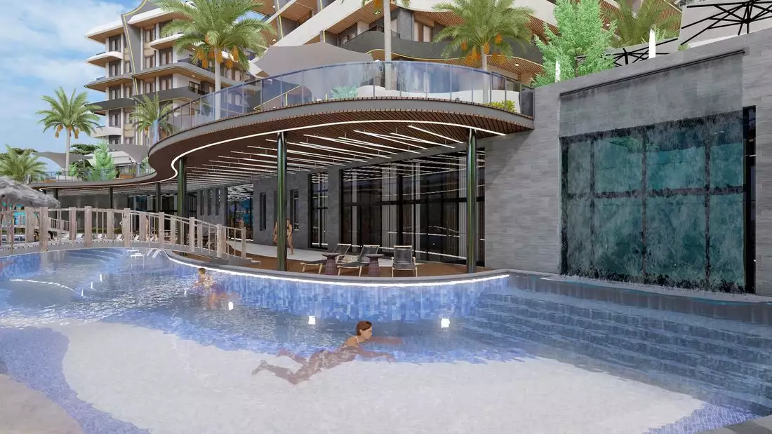 Flat 46m² in Turkey, Mahmutlar. Priced at 100000€ rent photo-16