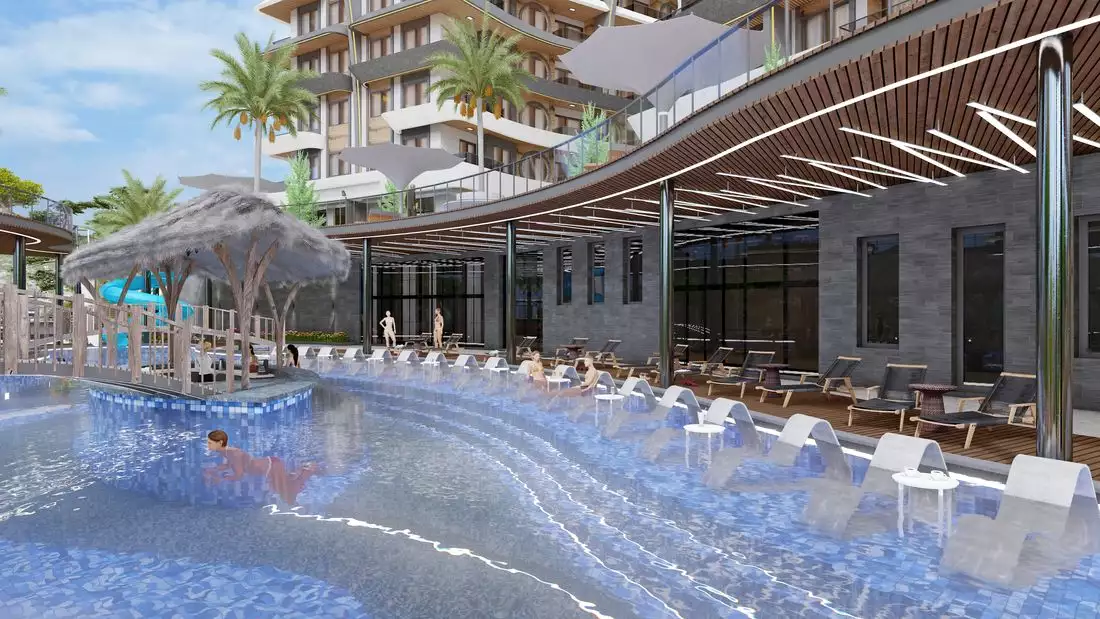 Flat 46m² in Turkey, Mahmutlar. Priced at 100000€ rent photo-17