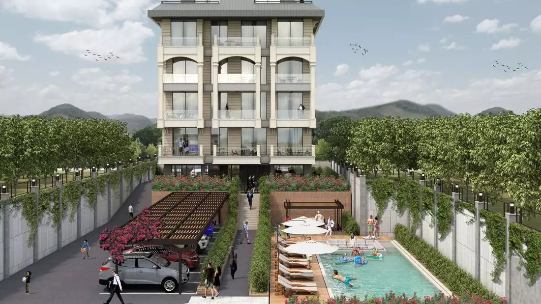 Flat 55m² in Turkey, Kestel. Priced at 148000€ rent photo-1