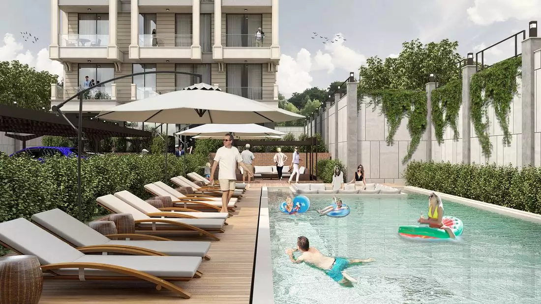 Flat 55m² in Turkey, Kestel. Priced at 148000€ rent photo-2