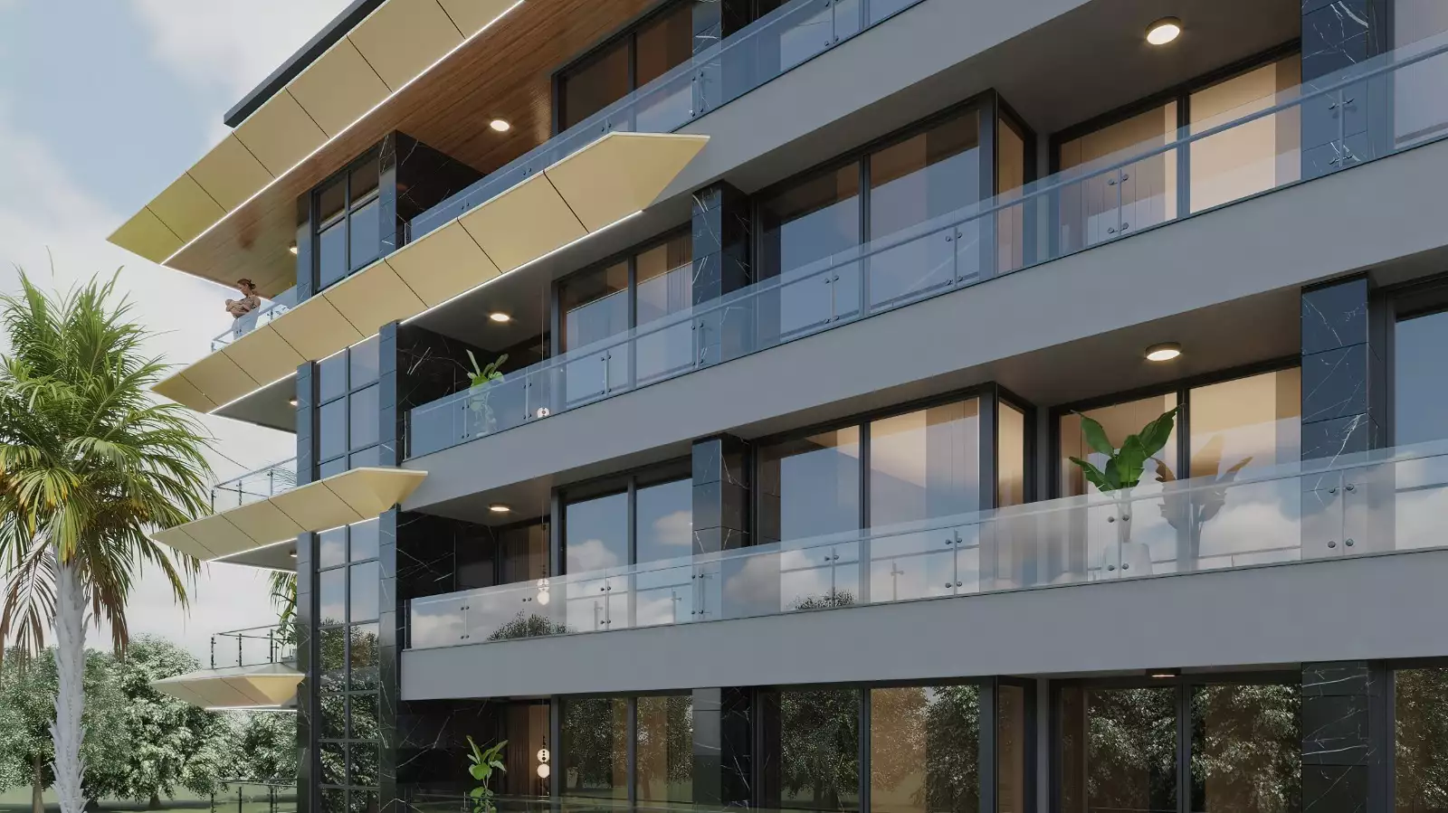 Flat 67m² in Turkey, Kargicak. Priced at 164400€ rent photo-7