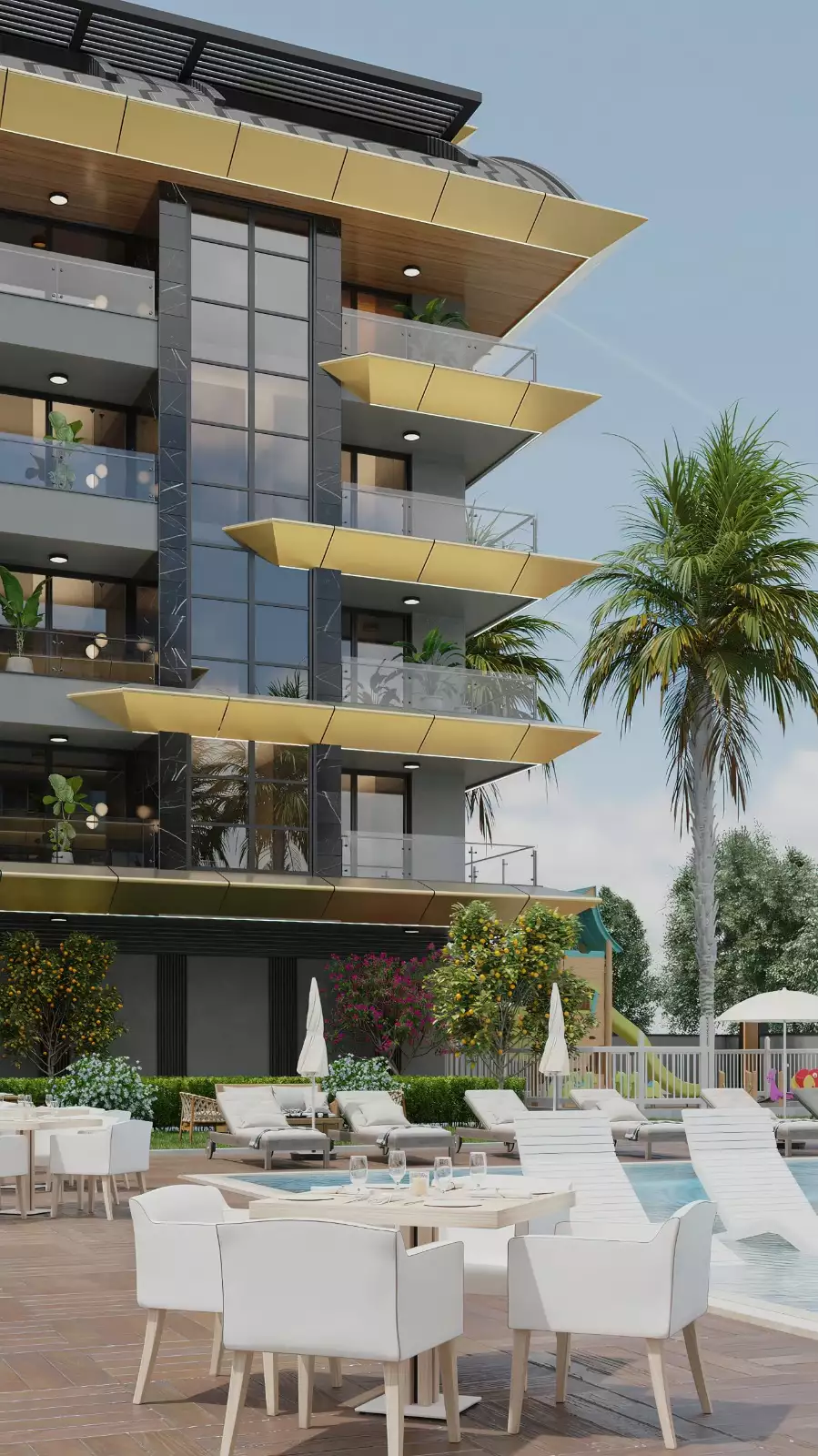 Flat 67m² in Turkey, Kargicak. Priced at 164400€ rent photo-9