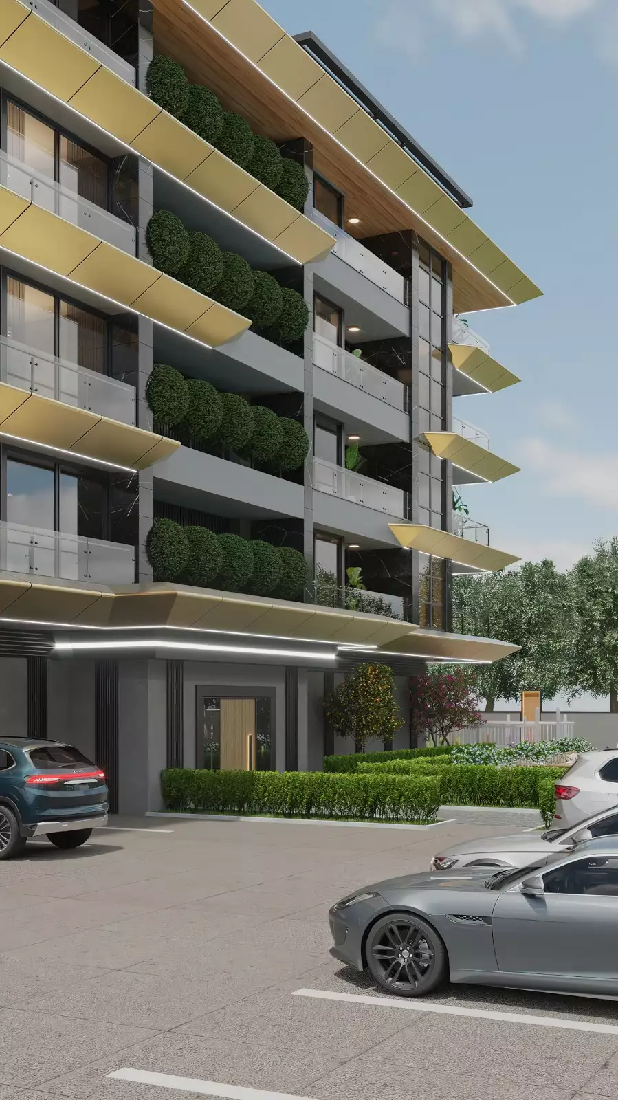 Flat 67m² in Turkey, Kargicak. Priced at 164400€ rent photo-12
