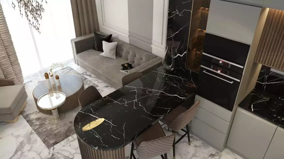 Flat 47m² in Turkey, Gazipasа. Priced at 117000€ rent photo-14