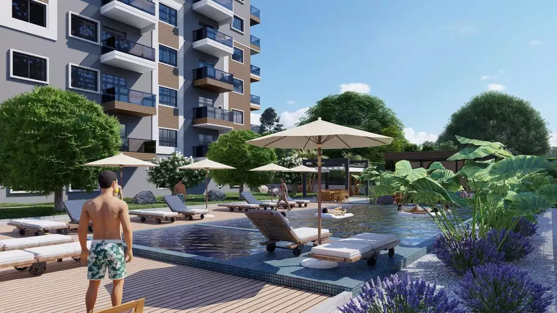Flat 50m² in Turkey, Payallar. Priced at 89000€ rent photo-7