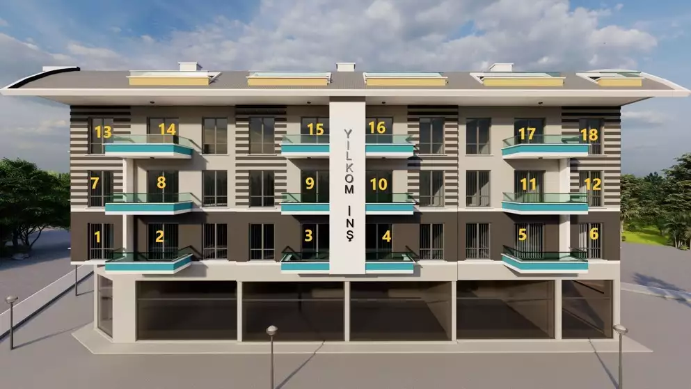 Flat 59m² in Turkey, Payallar. Priced at 65000€ rent photo-4