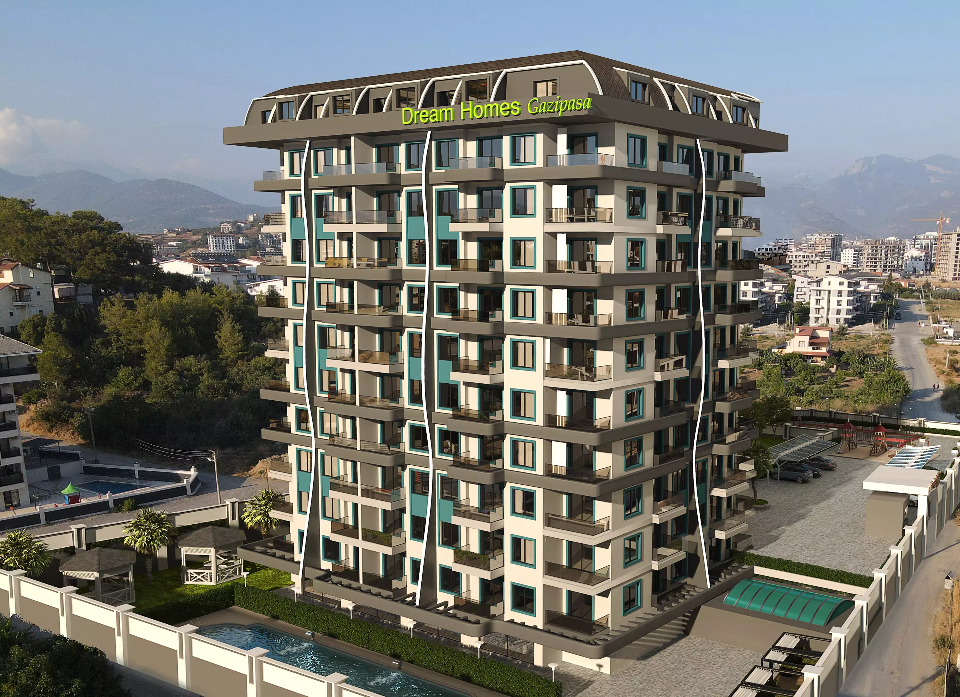 Flat 43m² in Turkey, Gazipasа. Priced at 114000€ rent photo-7