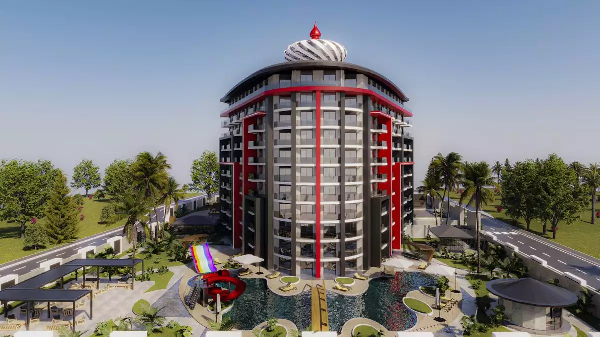 Flat 60m² in Turkey, Gazipasа. Priced at 120000€ rent photo-2