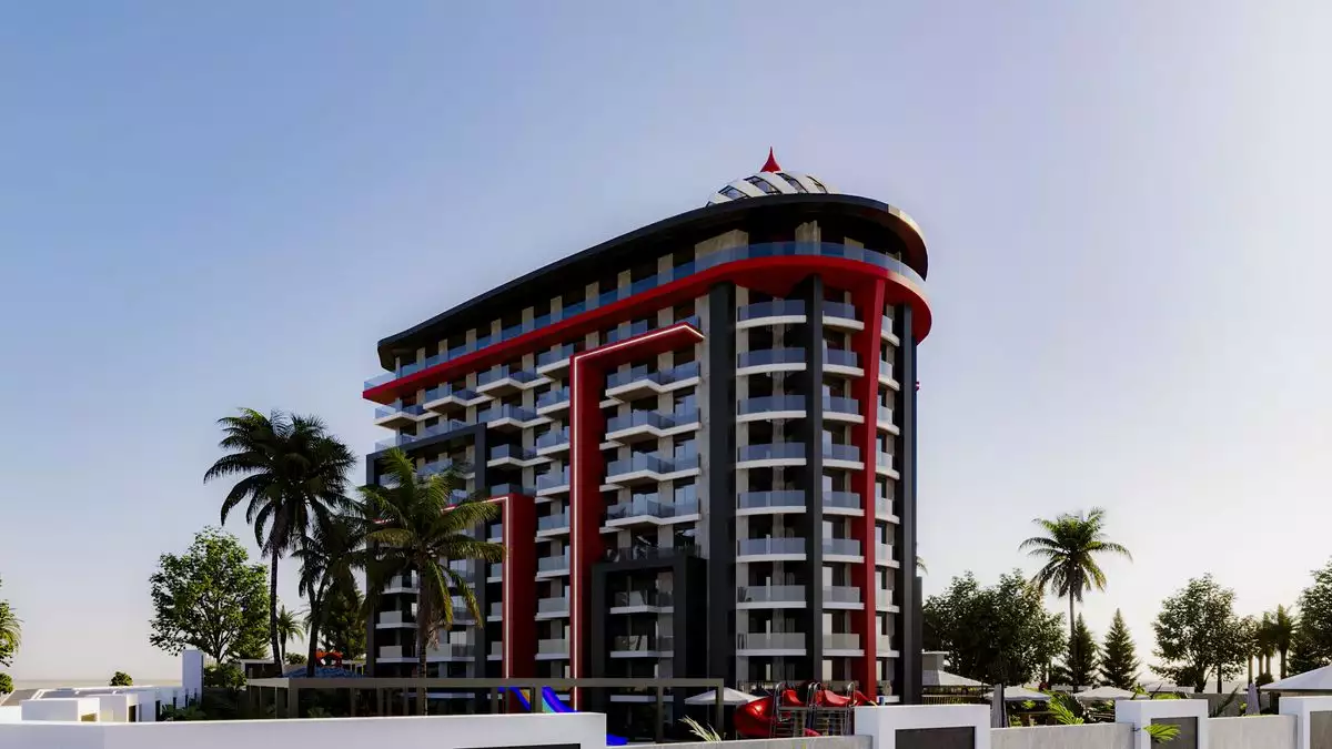 Flat 60m² in Turkey, Gazipasа. Priced at 120000€ rent photo-3