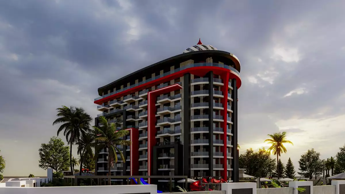 Flat 60m² in Turkey, Gazipasа. Priced at 120000€ rent photo-6