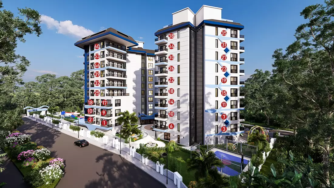 Flat 50m² in Turkey, Avsallar. Priced at 108200€ rent photo-2