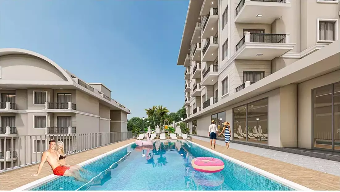 Flat 58m² in Turkey, Konakli. Priced at 129000€ rent photo-16