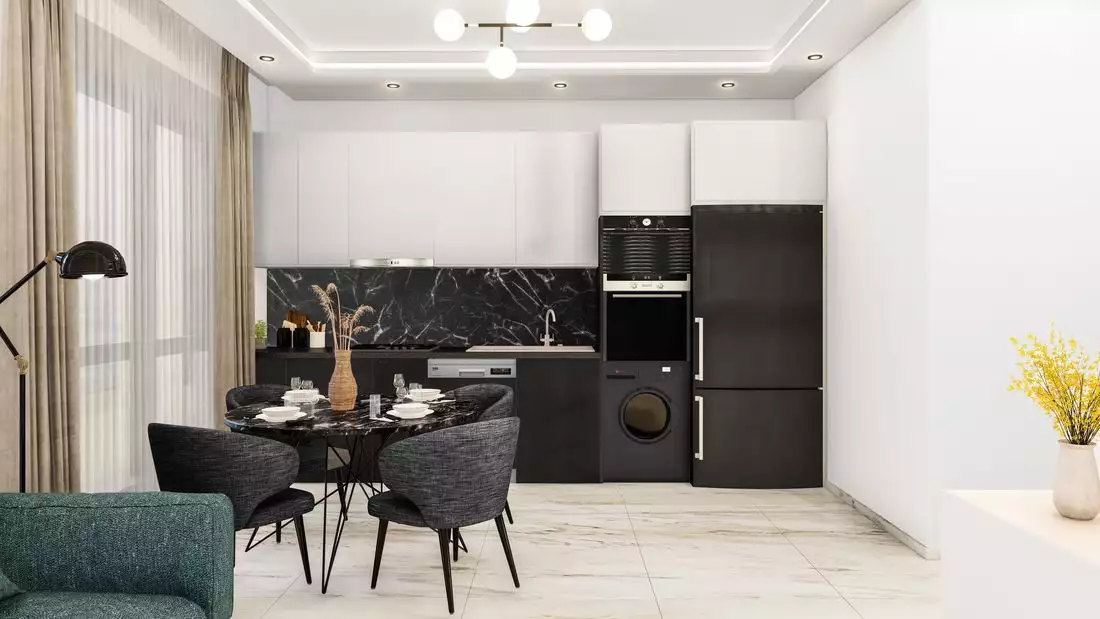 Flat 46m² in Turkey, Cikcilli. Priced at 163000€ rent photo-13