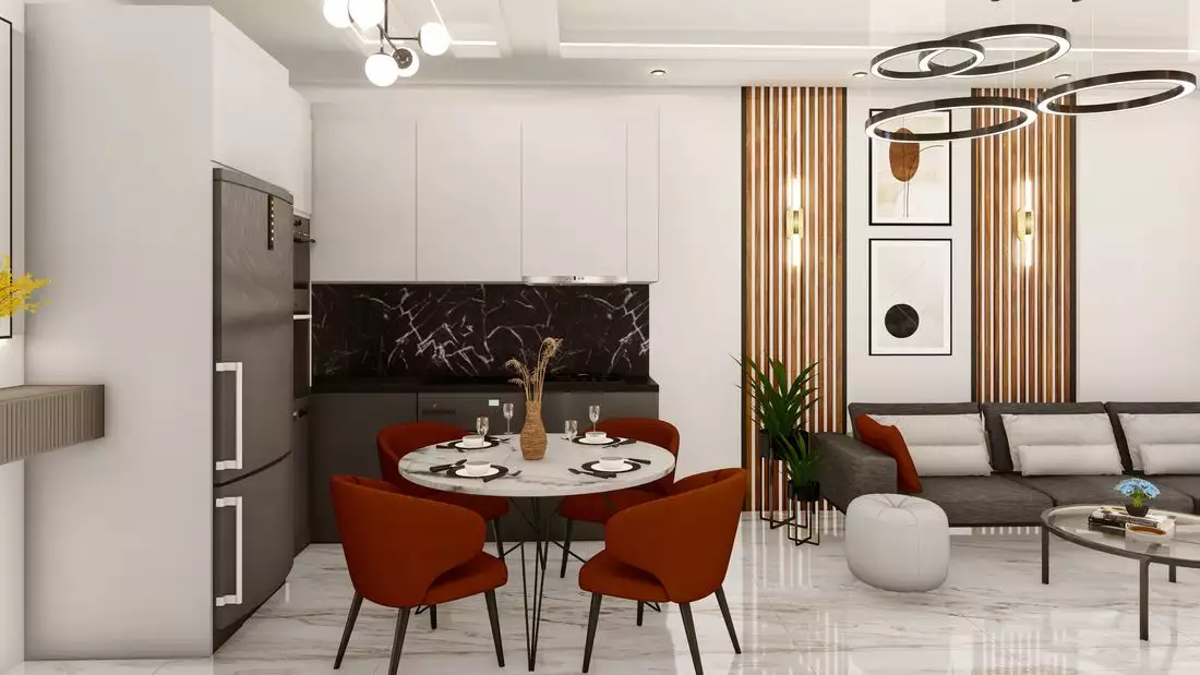 Flat 46m² in Turkey, Cikcilli. Priced at 163000€ rent photo-16