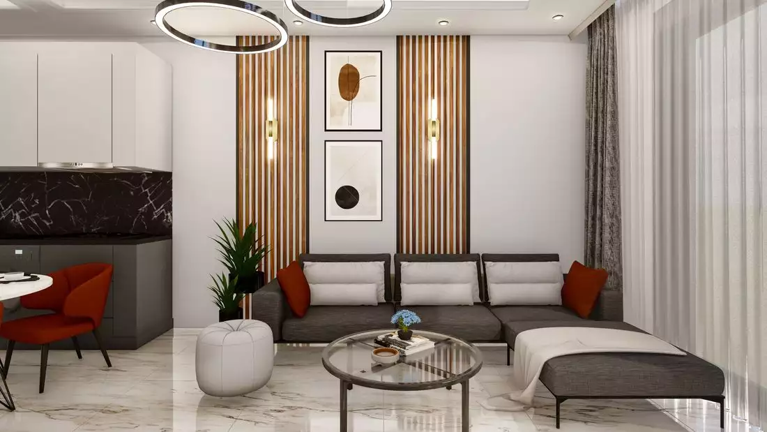 Flat 46m² in Turkey, Cikcilli. Priced at 163000€ rent photo-17