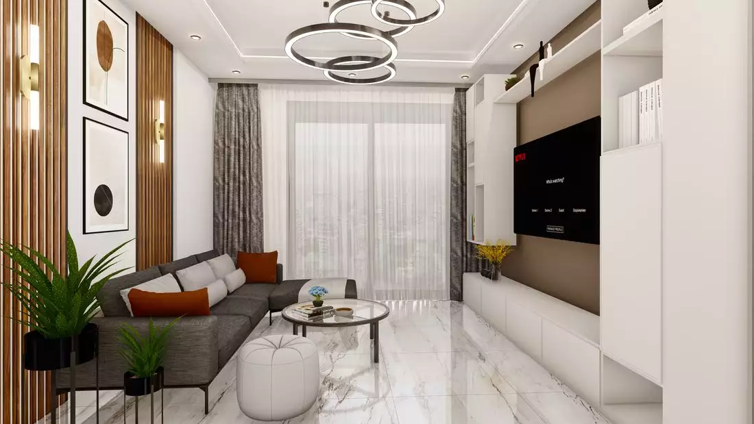 Flat 46m² in Turkey, Cikcilli. Priced at 163000€ rent photo-19