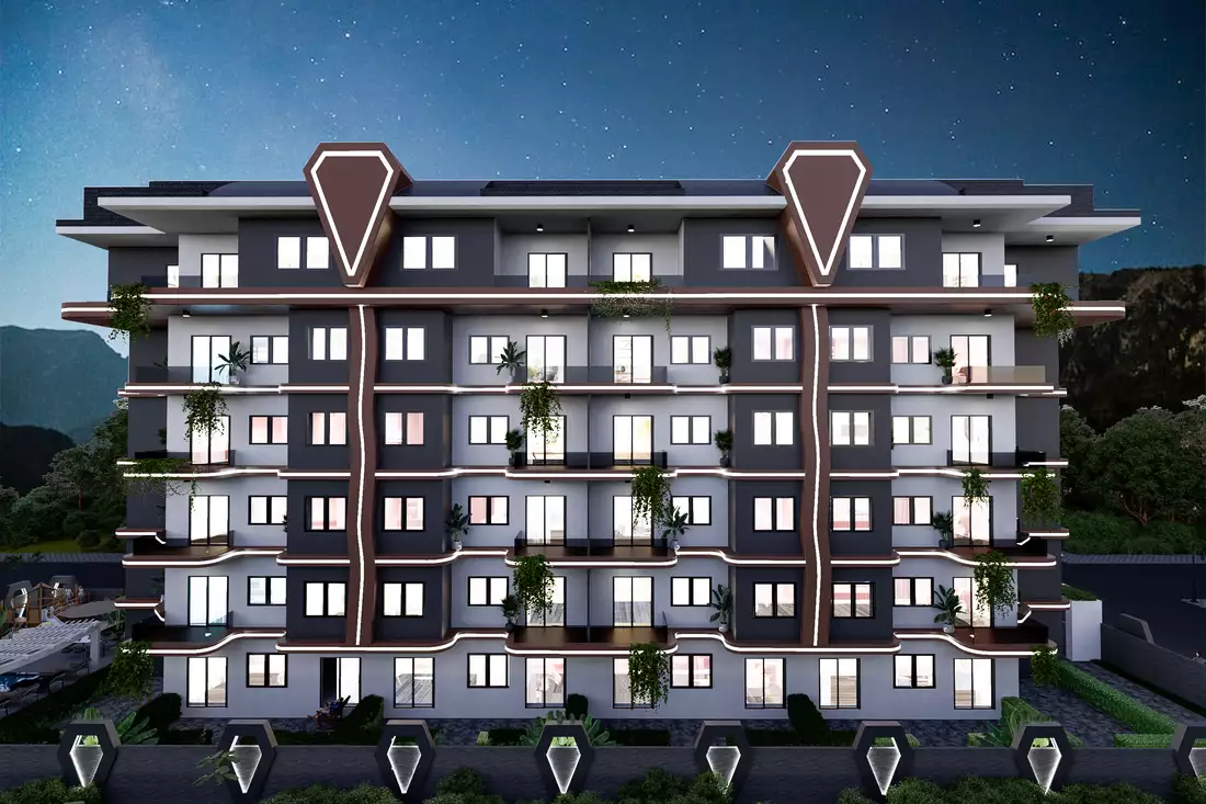 Flat 55m² in Turkey, Gazipasа. Priced at 140000€ rent photo-2