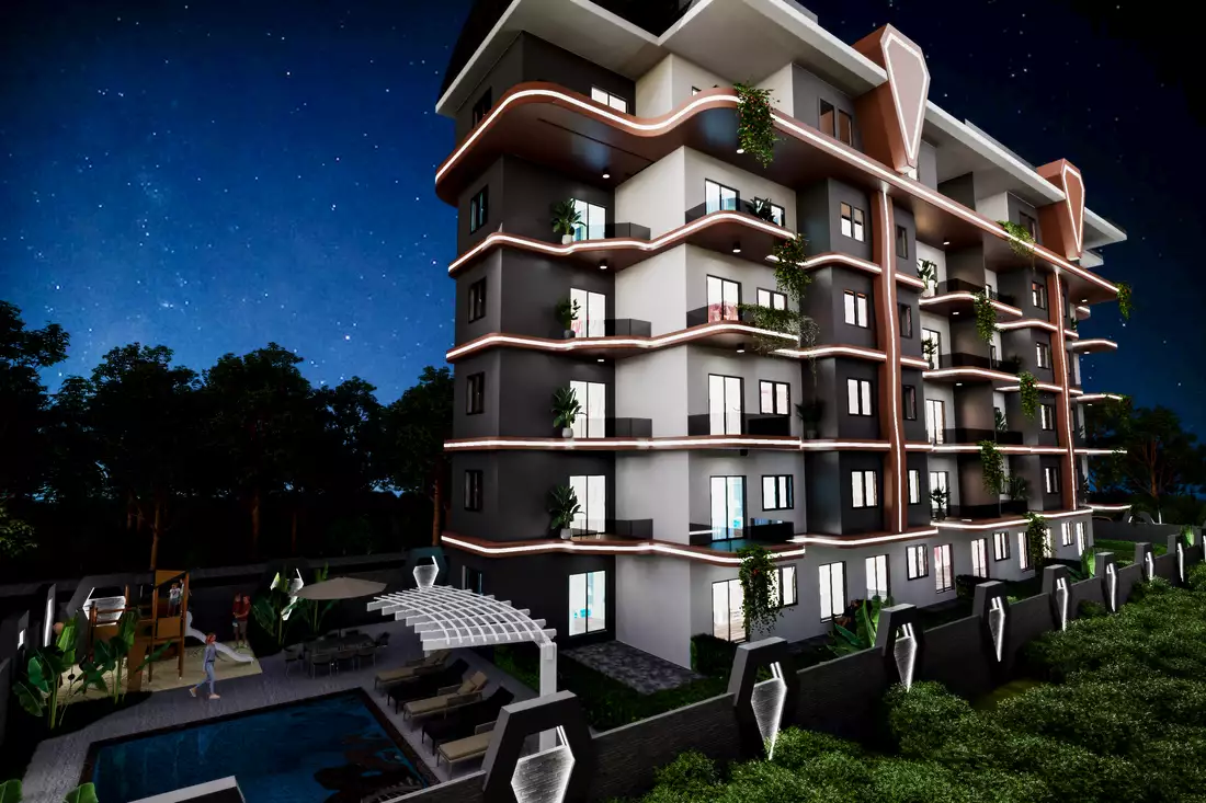 Flat 55m² in Turkey, Gazipasа. Priced at 140000€ rent photo-5