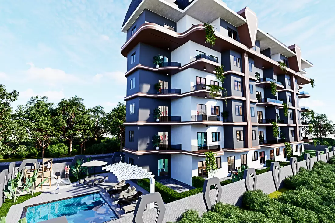 Flat 55m² in Turkey, Gazipasа. Priced at 140000€ rent photo-10