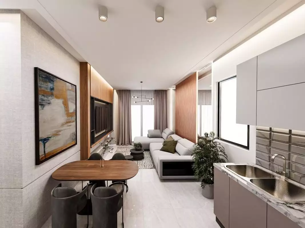 Flat 43m² in Turkey, Gazipasа. Priced at 140000€ rent photo-8