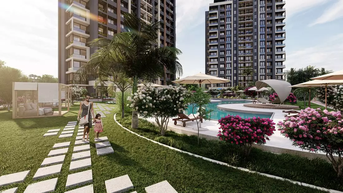 Flat 69m² in Turkey, Mersin. Priced at 77000€ rent photo-3