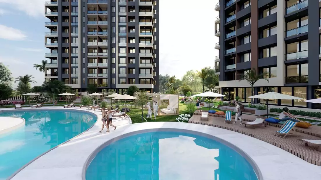Flat 69m² in Turkey, Mersin. Priced at 77000€ rent photo-4