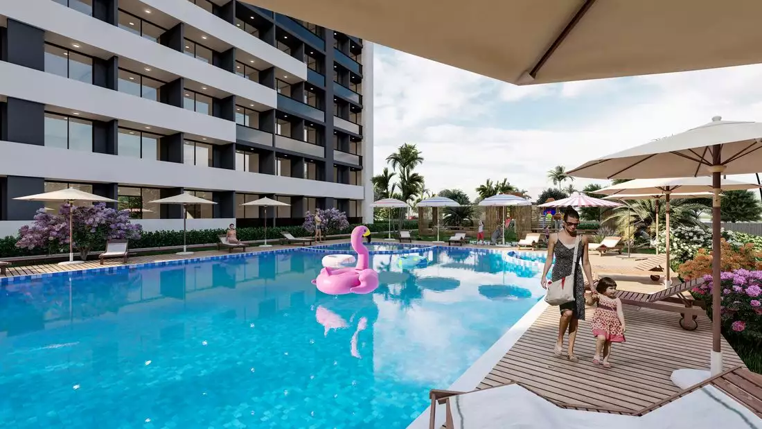 Flat 60m² in Turkey, Mersin. Priced at 66000€ rent photo-4