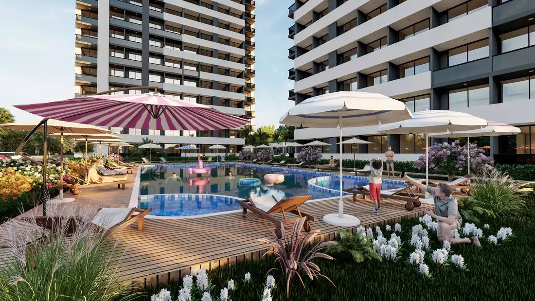 Flat 60m² in Turkey, Mersin. Priced at 66000€ rent photo-5