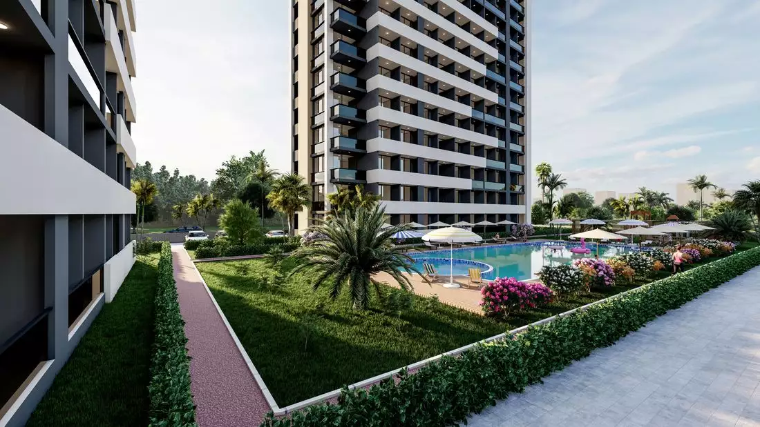 Flat 60m² in Turkey, Mersin. Priced at 66000€ rent photo-6