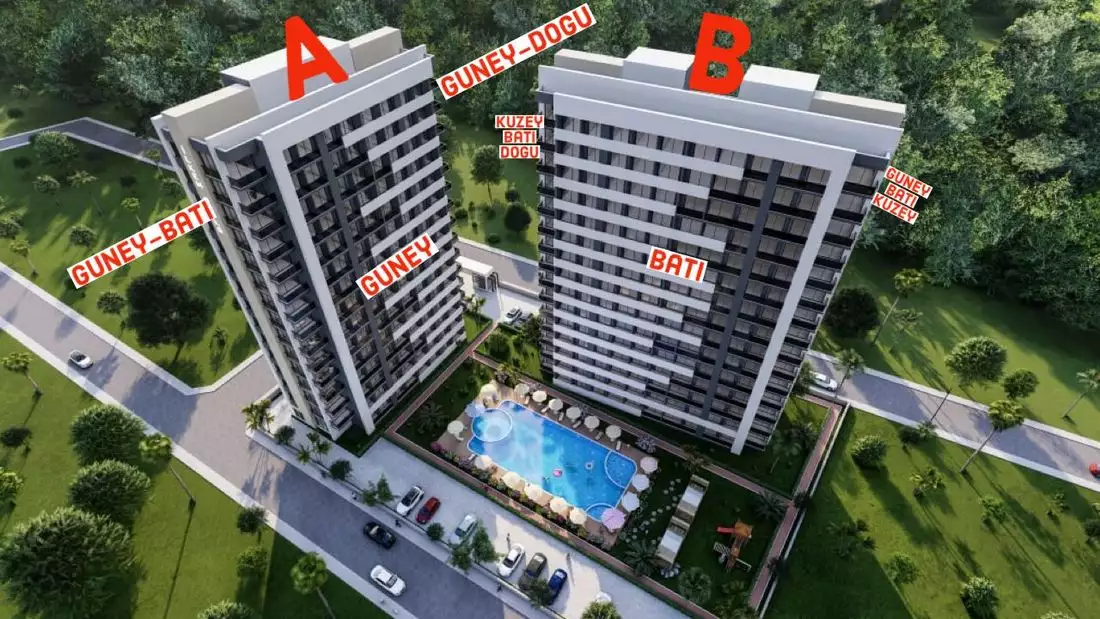 Flat 60m² in Turkey, Mersin. Priced at 66000€ rent photo-11